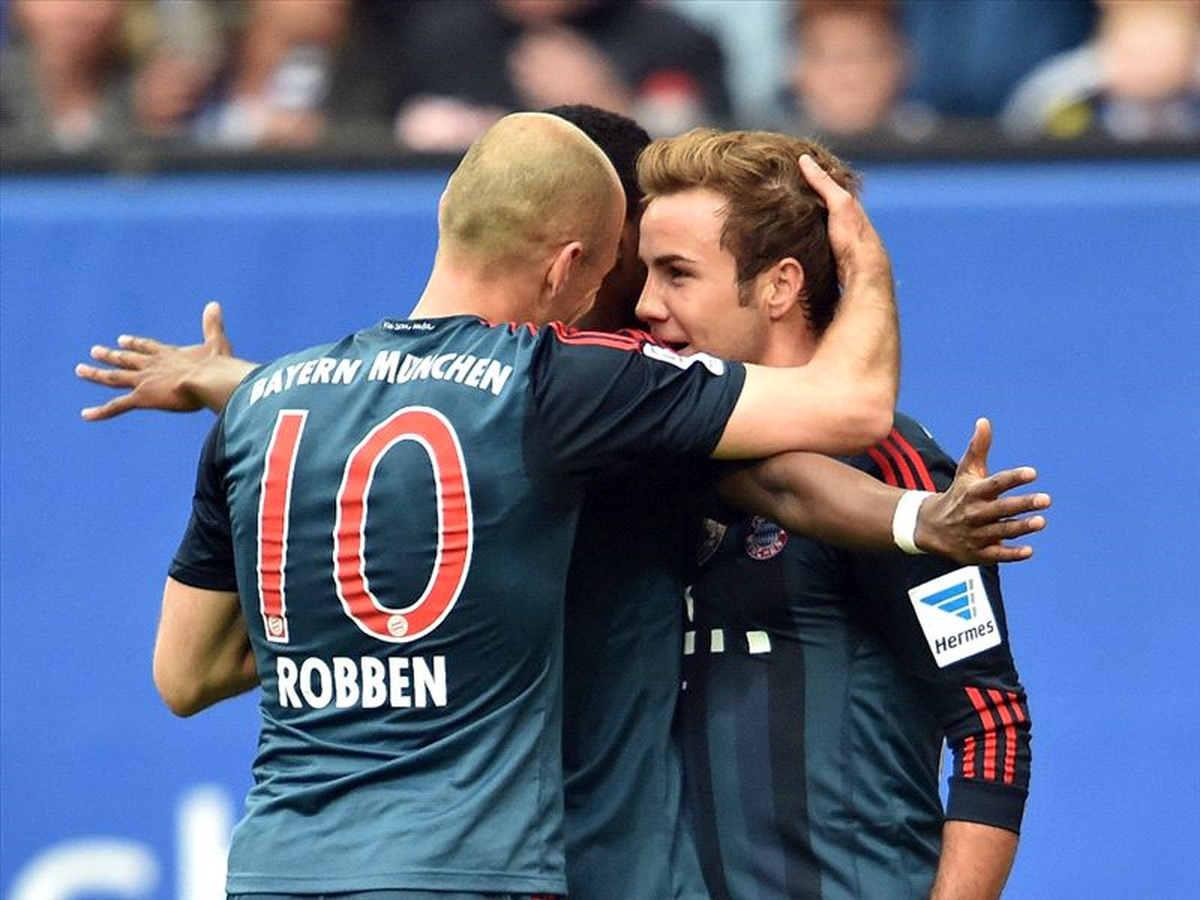 Bayern Hamburg\'u Ateşe Attı: 1-4