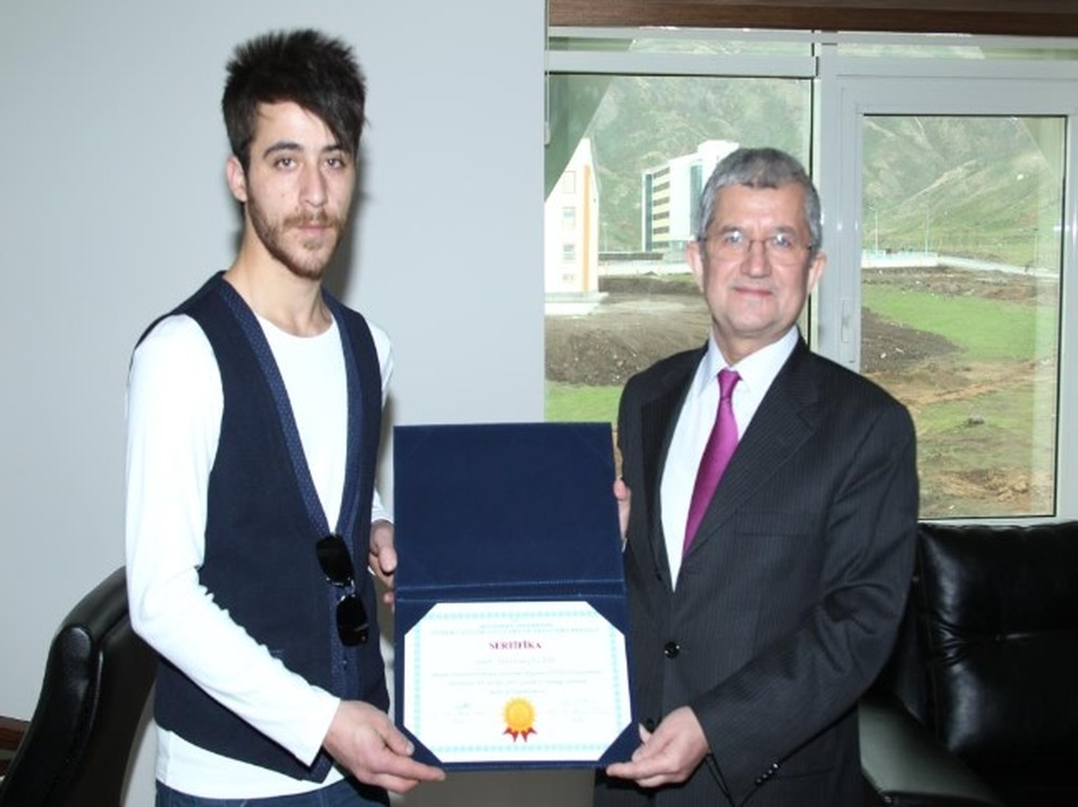 Beü\'de Bitmep Net Yazılım Sertifikaları Verildi