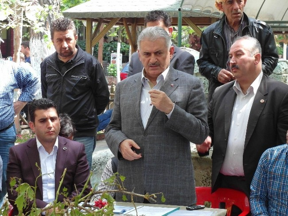 Doludan Zarar Gören Üreticiye "Yıldırım" Ziyaret \'Yıldırım\' Müjde