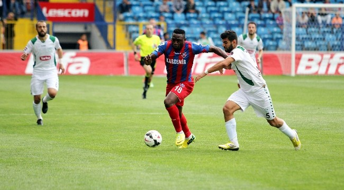 Kardemir Karabükspor-Torku Konyaspor: 2-2