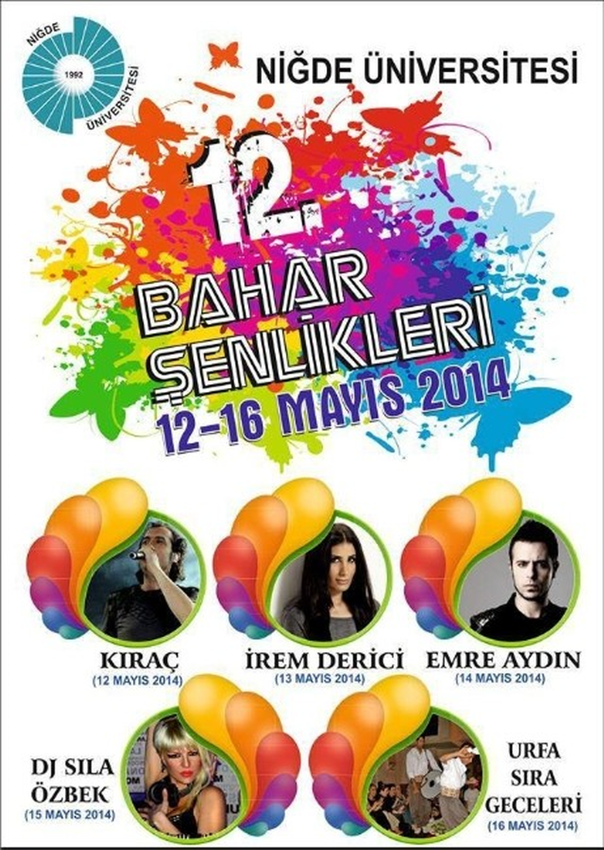 Niğde Üniversitesi 12. Bahar Şenliğine Hazırlanıyor