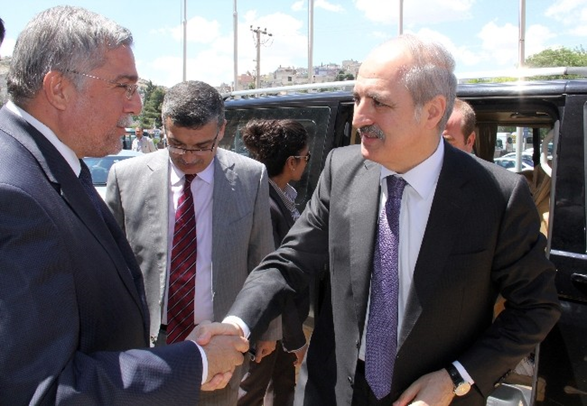 Numan Kurtulmuş Şanlıurfa\'da