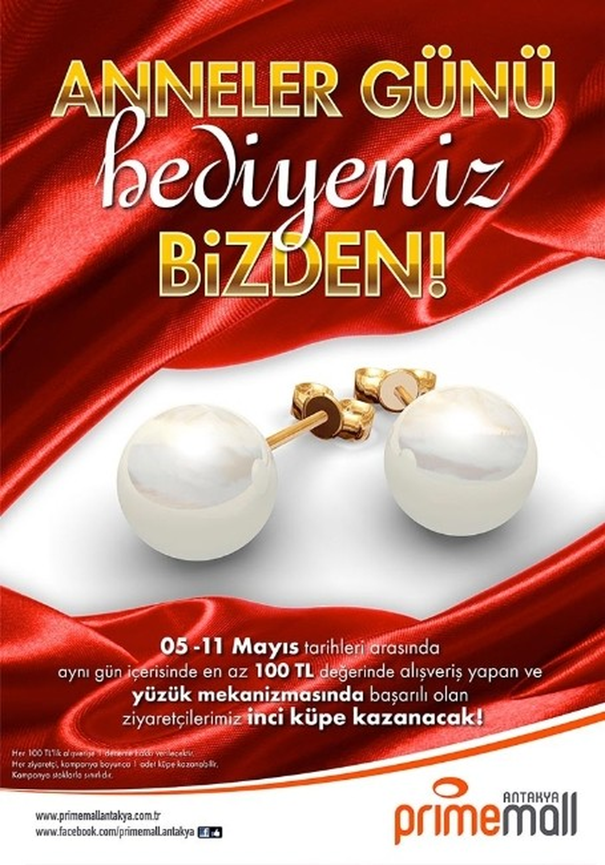 Prime Mall Antakya\'da Anneler Günü Kampanyası