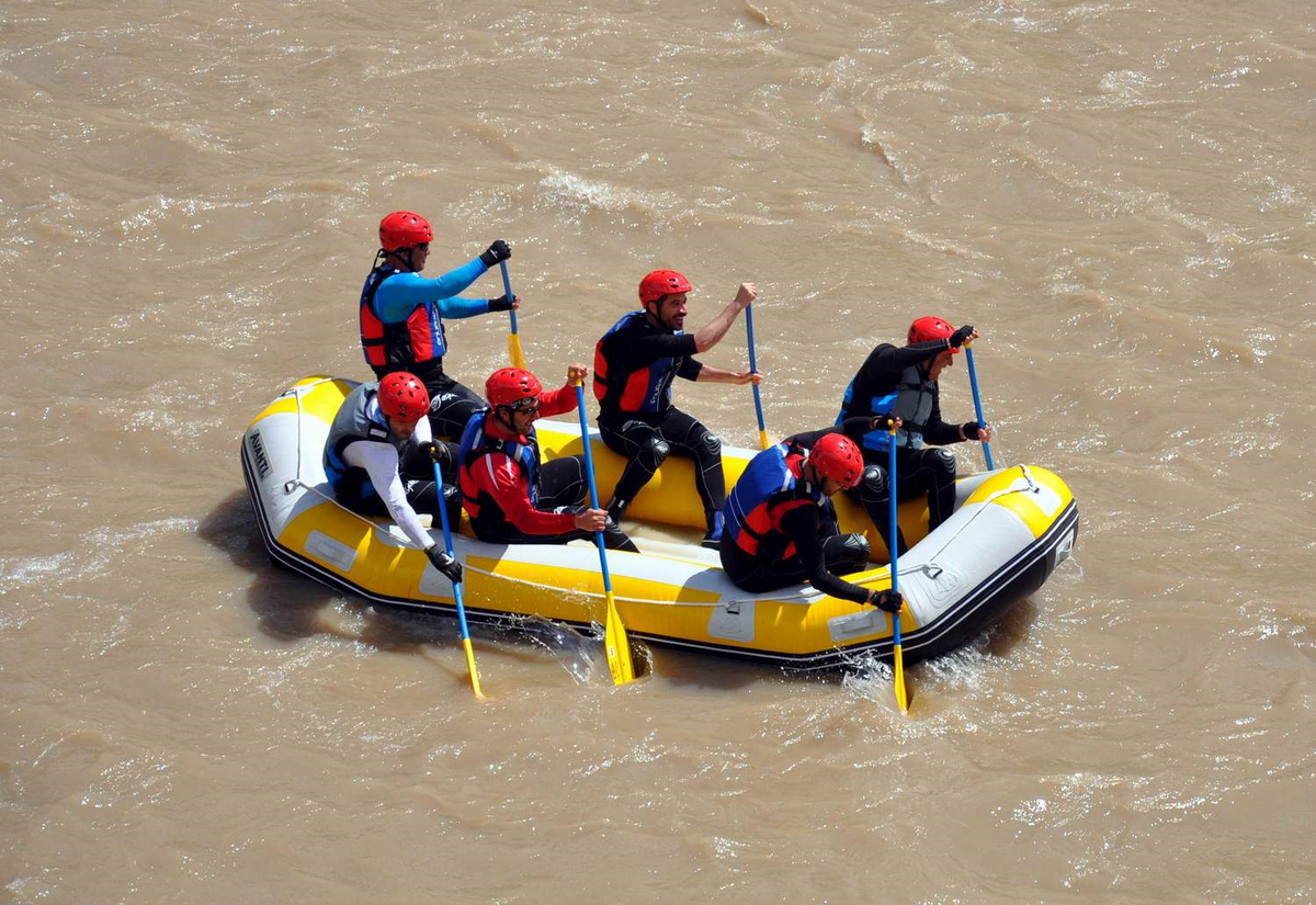 Siirt\'te Rafting Heyecanı