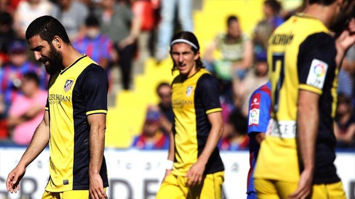 Atletico Madrid, Levante\'de Yıkıldı
