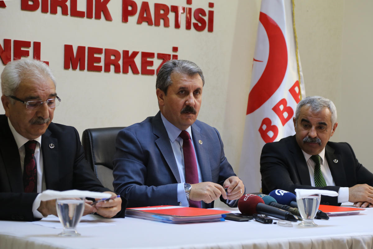 BBP Genel Başkanı Destici Açıklaması