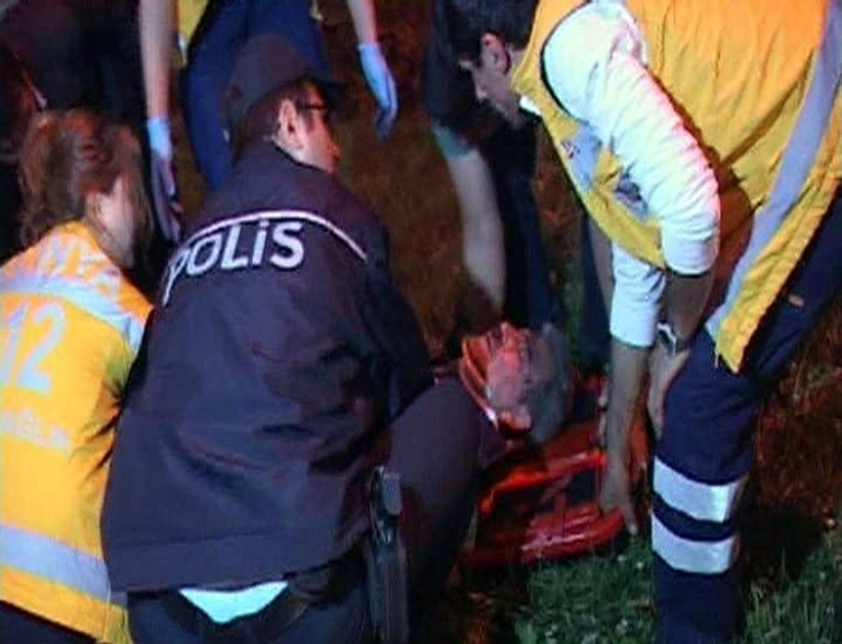 Eğlence Merkezinde Darp Edilen Şahıs Hastaneye Kaldırıldı