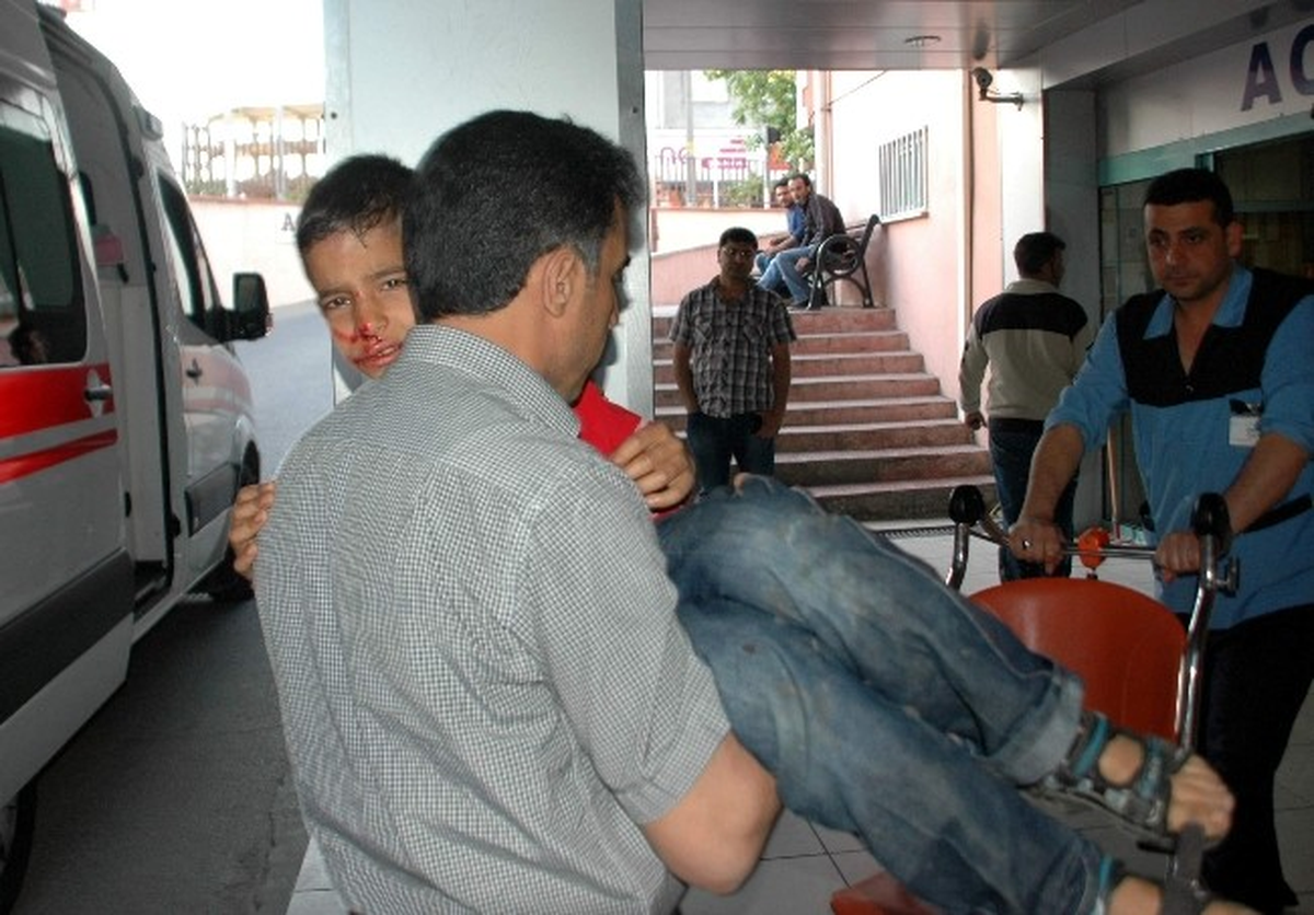 Yüksekten Düşen Çocuk Yaralandı