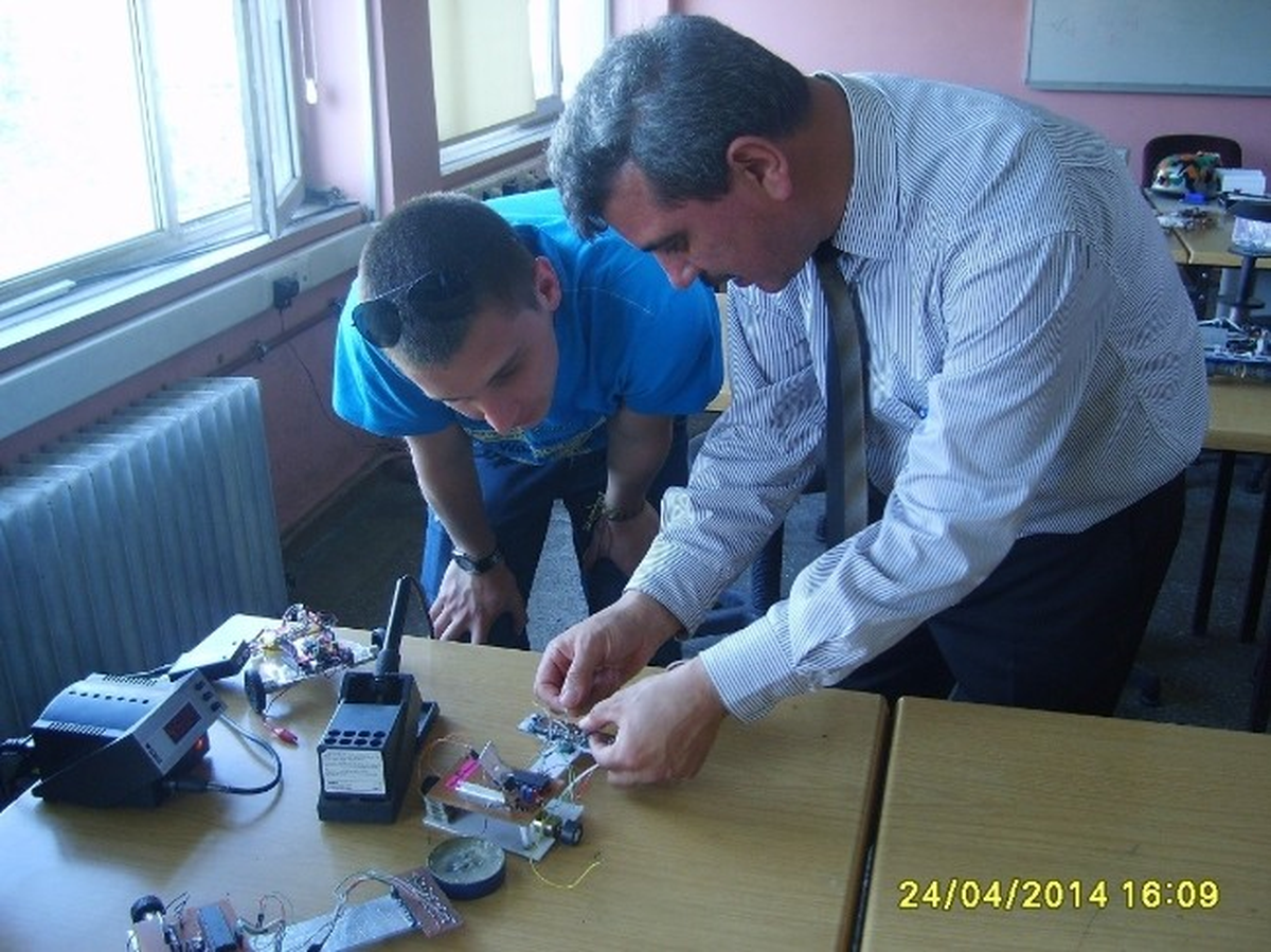 18 Kişilik Macar Grubu Kayseri\'de Robot Tasarımını Öğrendi