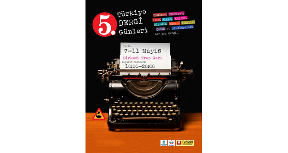 5. Türkiye Dergi Günleri Başlıyor!