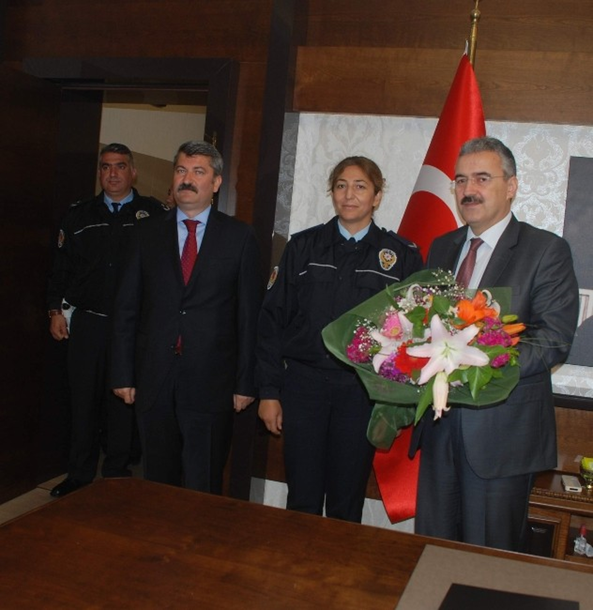 Aydın İl Trafik Komitesi Vali Ayyıldız\'ı Ziyaret Etti