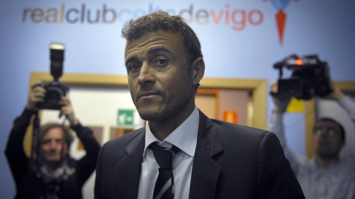 Barcelona\'da Luis Enrique Sesleri