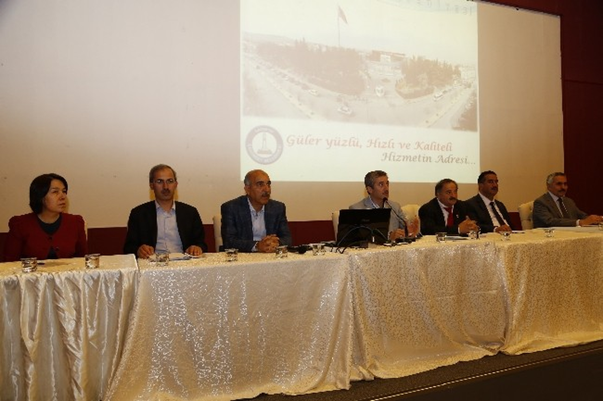 Başkan Tahmazoğlu Şahinbeyli Muhtarlarla Bir Araya Geldi