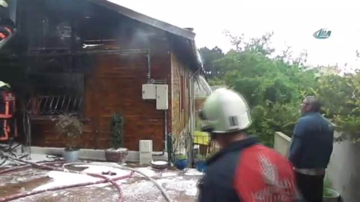 Beykoz\'da Ev Yangını: 1 Ölü