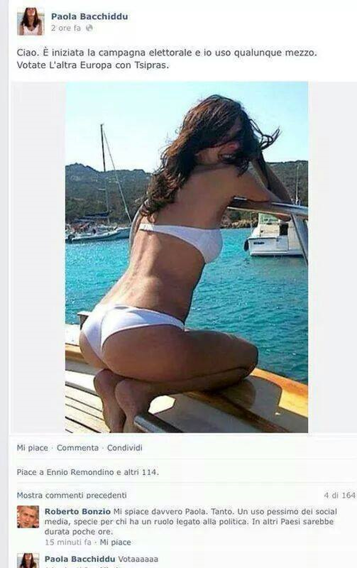 Bikinili Seçim Kampanyası Olay Oldu