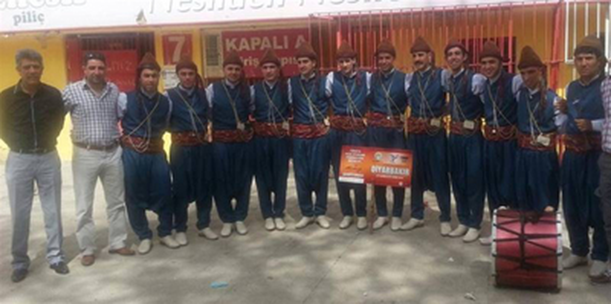 Diyarbakır Gençlik Halk Oyunlarında Bölge Birincisi