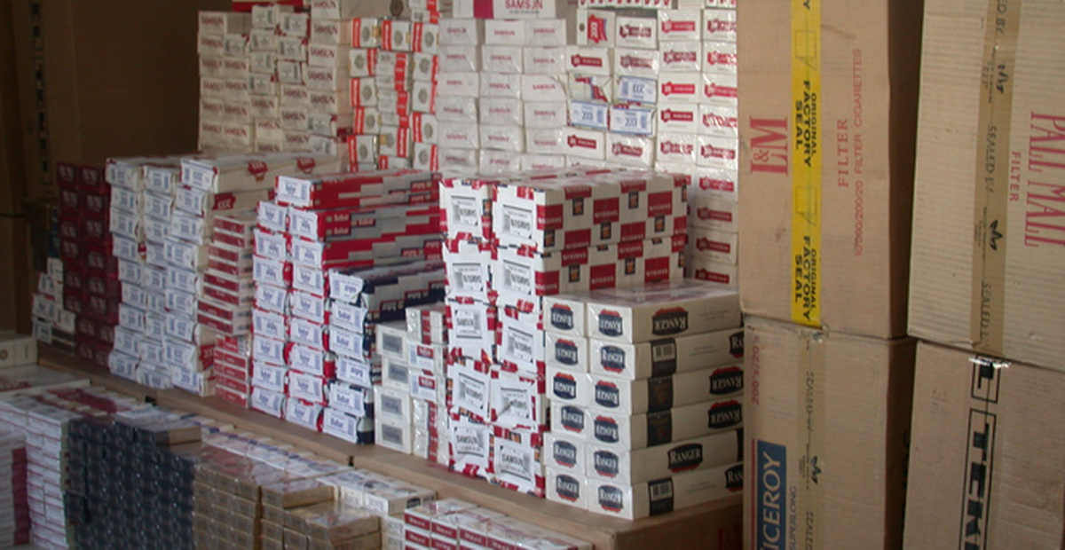 Düzce\'de 20 Bin Paket Kaçak Sigara Ele Geçirildi