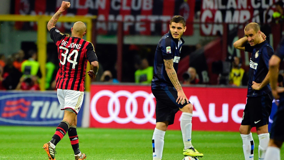 İtalya Derbisinde Milan, Inter\'i 1-0 Yendi