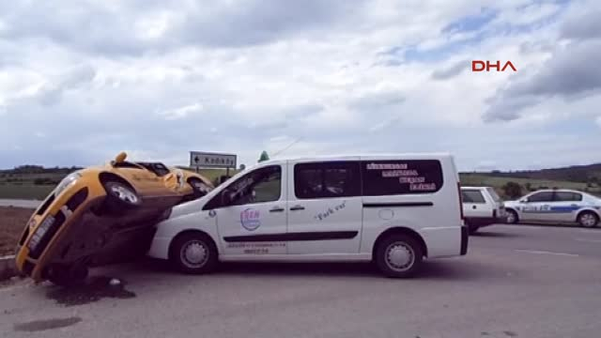 Malkara\'da Trafik Kazası 5 Yaralı