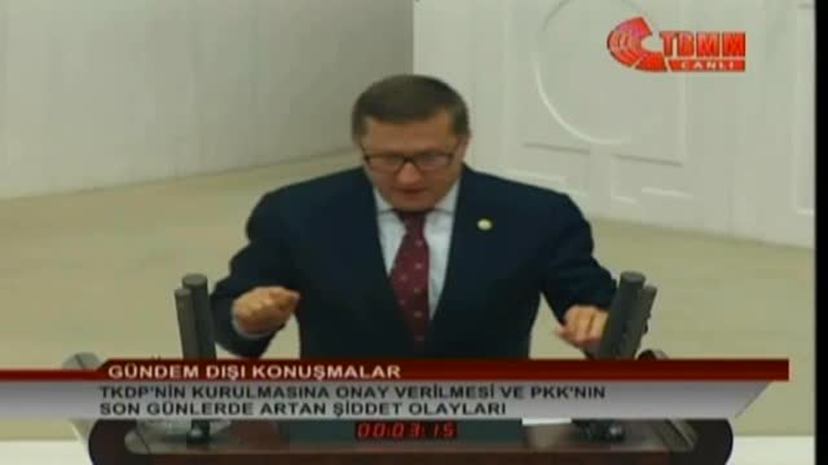 MHP\'li Türkkan: Kürdistan Neresi? Haritaya Bakıyorum Bulamıyorum