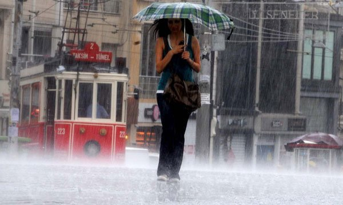 Sağanak Yağış Vatandaşlara Zor Anlar Yaşattı