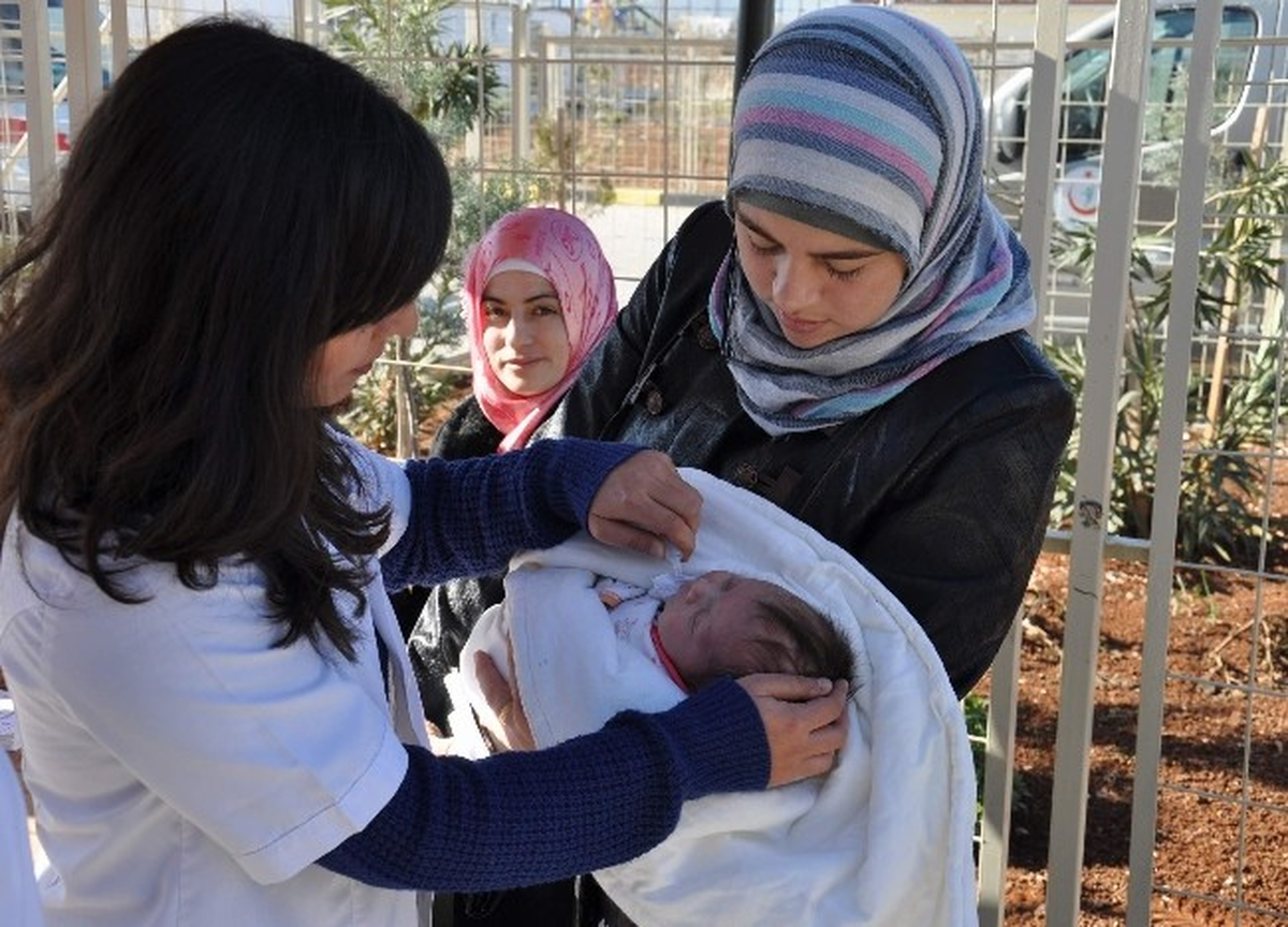 Türkiye\'de 11 Bin 533 Suriyeli Çocuk Dünyaya Geldi
