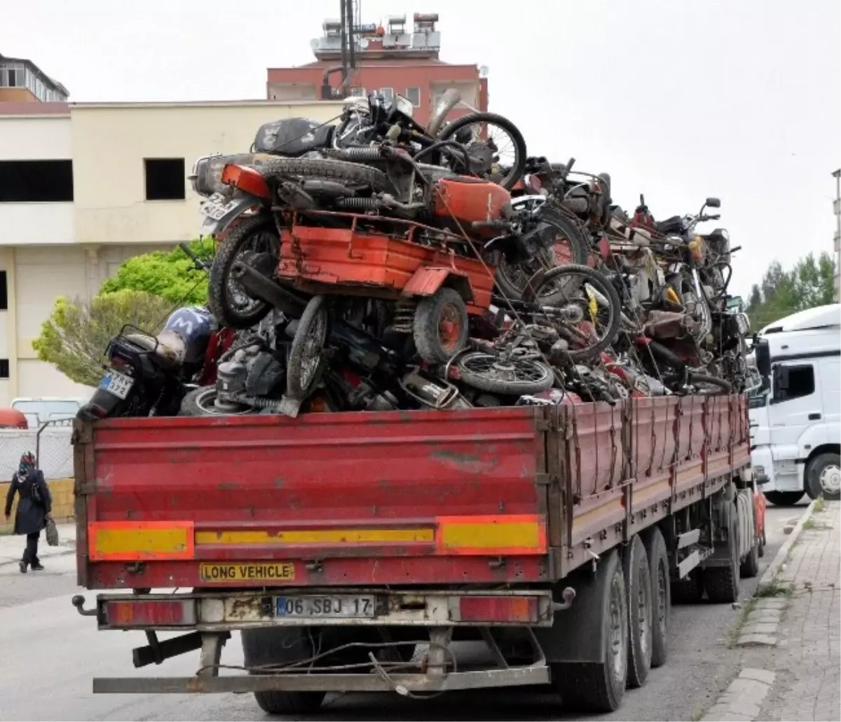 Hurda Motosikletler Ekonomiye Kazandırılacak