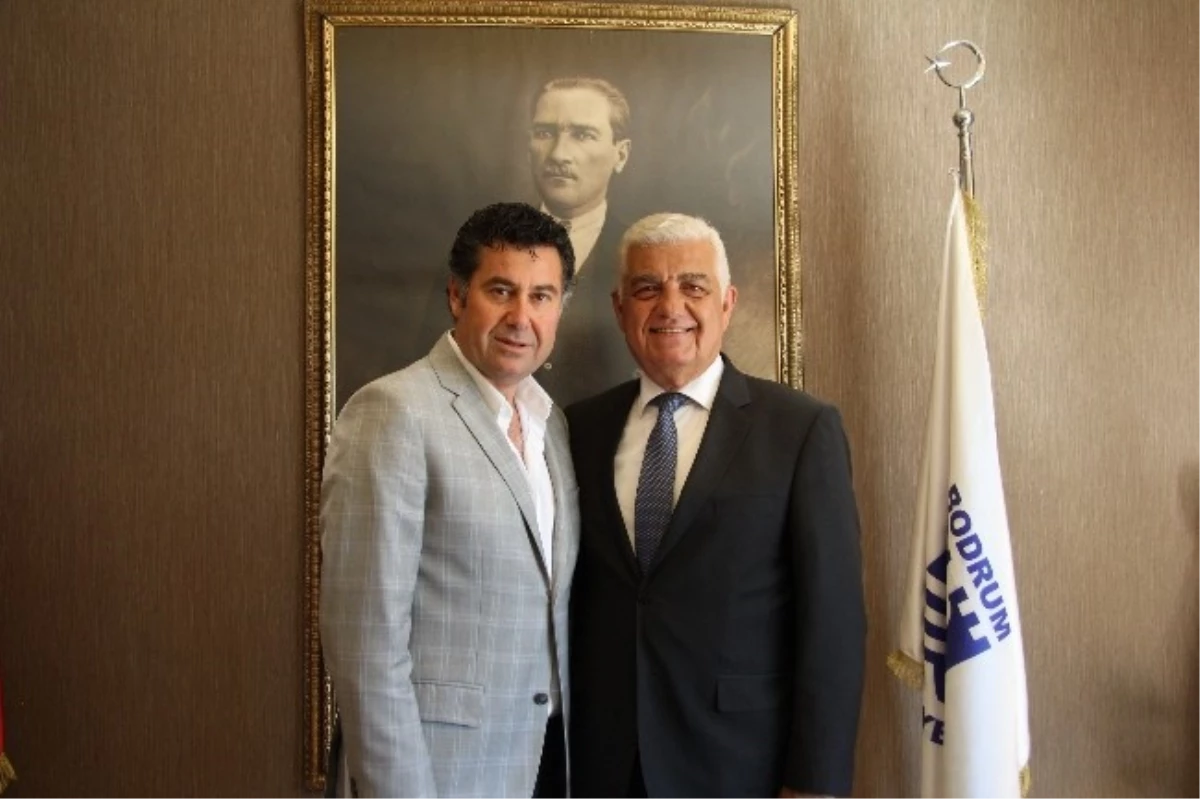 Muğla Büyükşehir Başkanı Gürün\'den Başkan Kocadon\'a Ziyaret