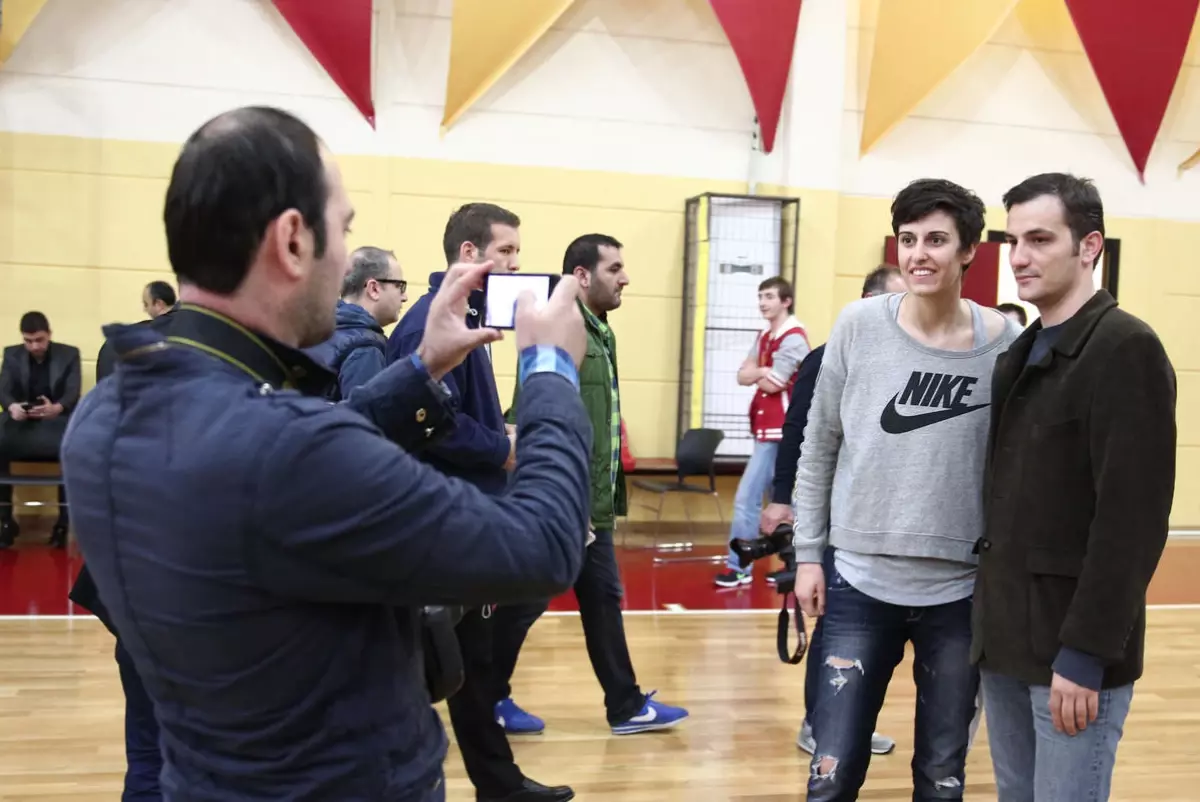 Şampiyon Basketbolcular Basınla Buluştu