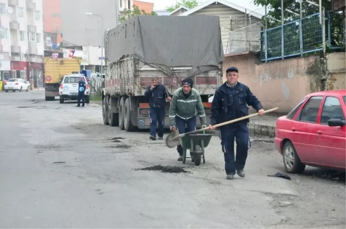 Süleymanpaşa\'da Yol Onarım Çalışmalarına Başlandı