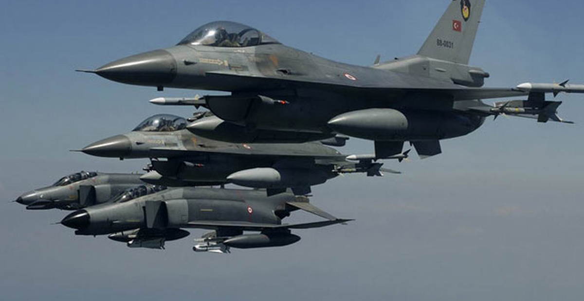 Türk Savaş Jetleri PKK Kampında Keşif Uçuşu Yaptı