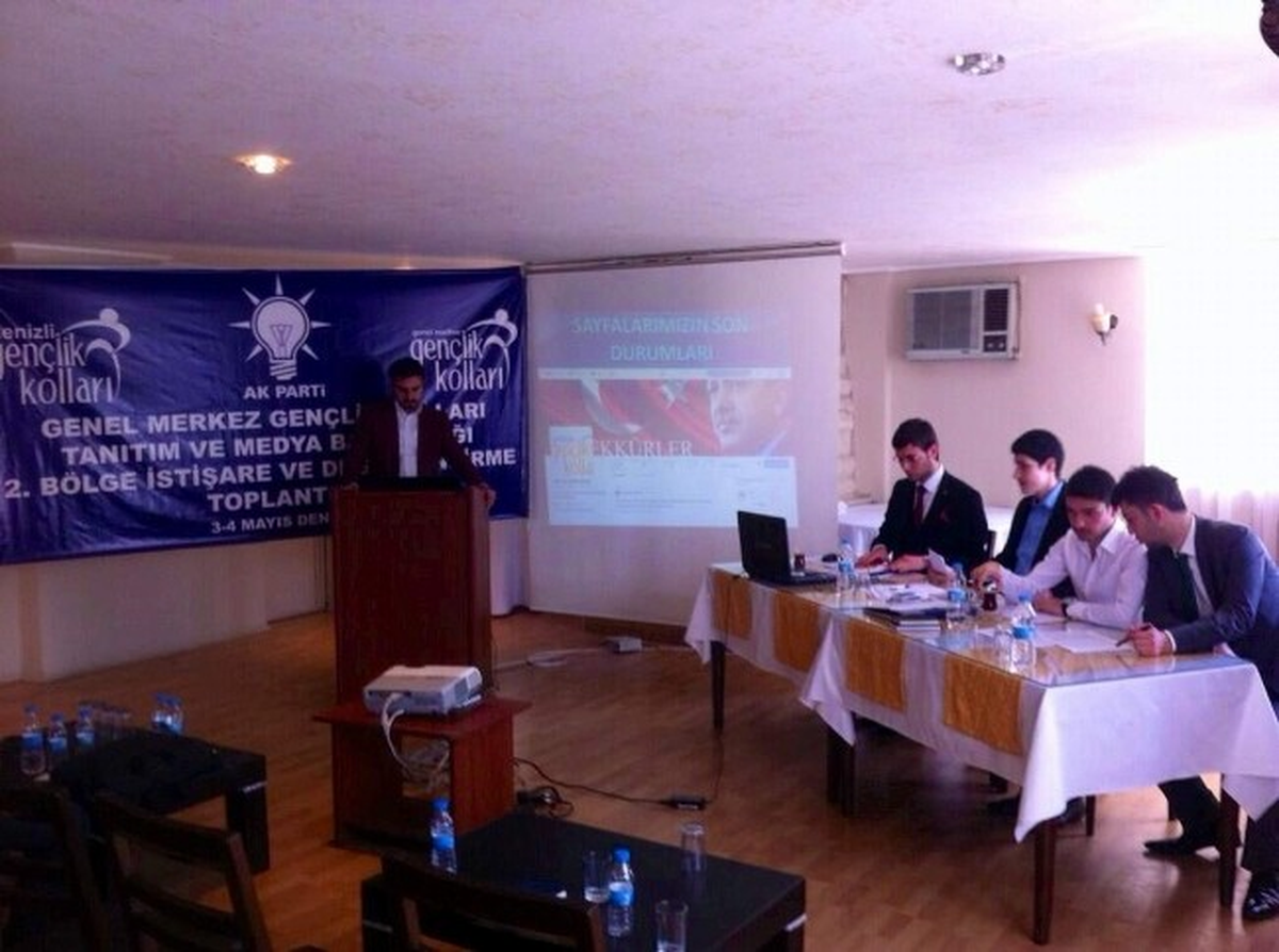 Ak Gençler İstişare Kampına Katıldı
