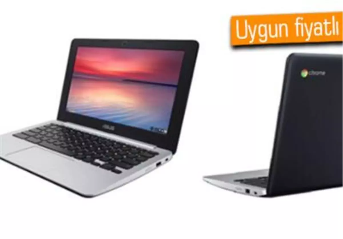 ASUS\'tan İki Yeni Chromebook: C200 ve C300