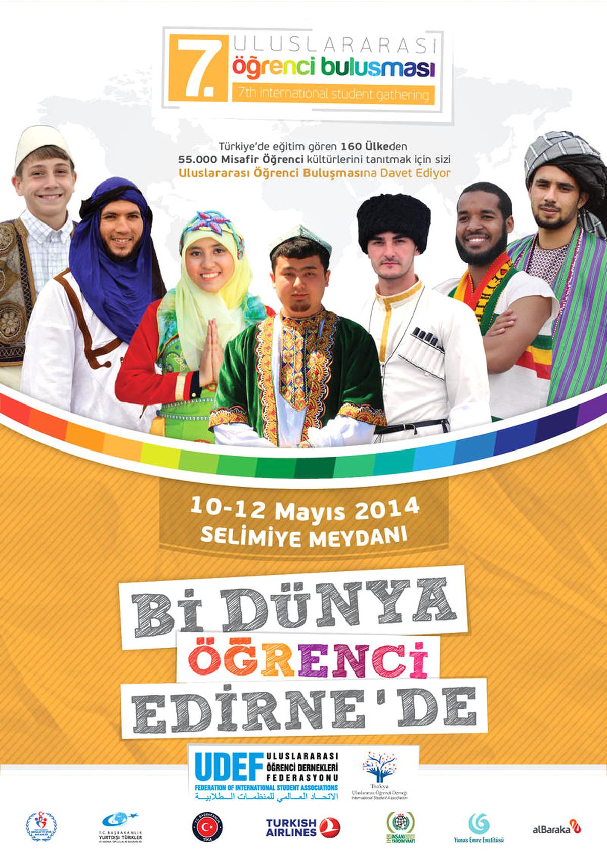 Bir Dünya Öğrenci Edirne\'de"