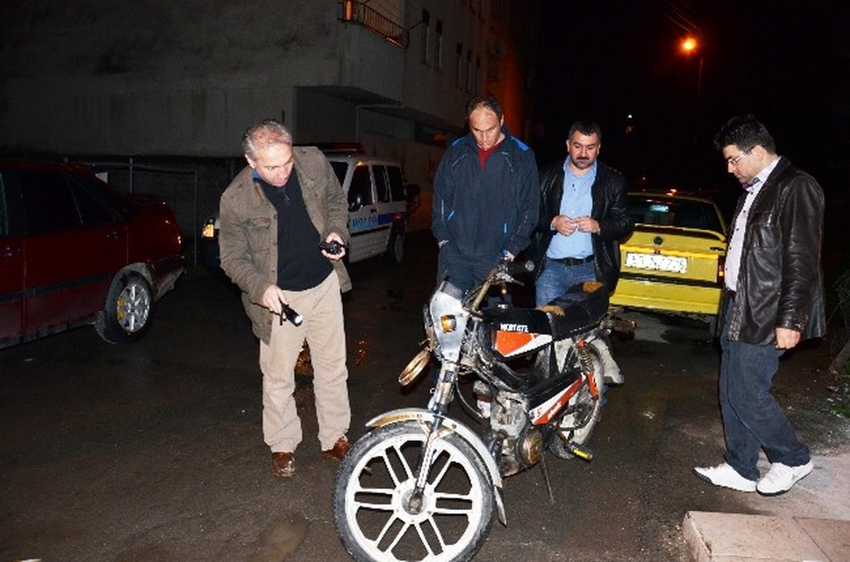 Çalıntı Motosiklet Bulundu