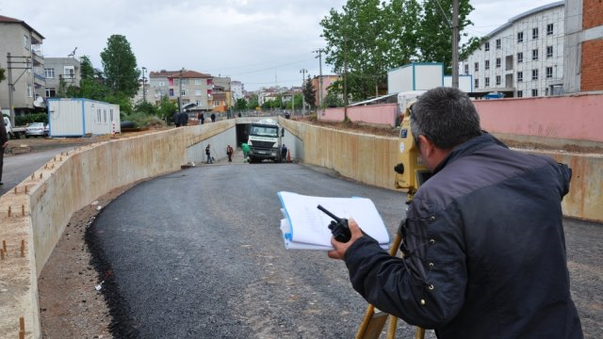 Darıca Okul Caddesi Tüneli Bitiyor