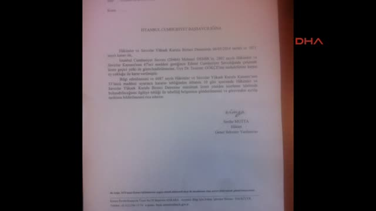 İşte Savcı Demir'i Edirne'ye Yollayan Görevlendirme Yazısı
