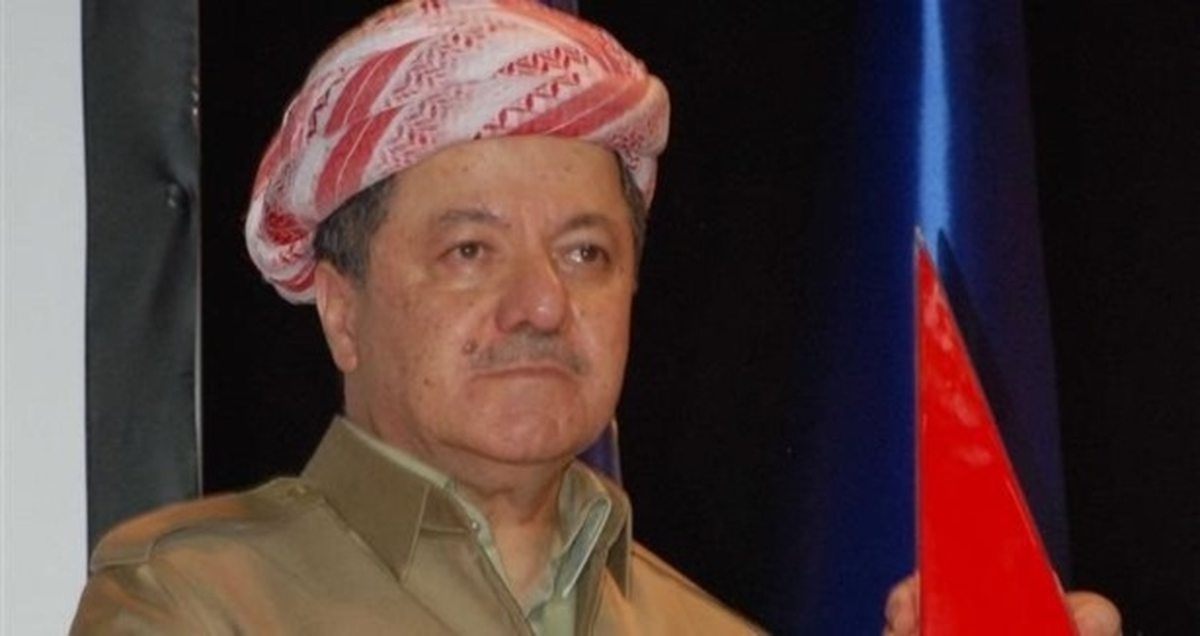 Mesut Barzani Erbil\'e Gitti