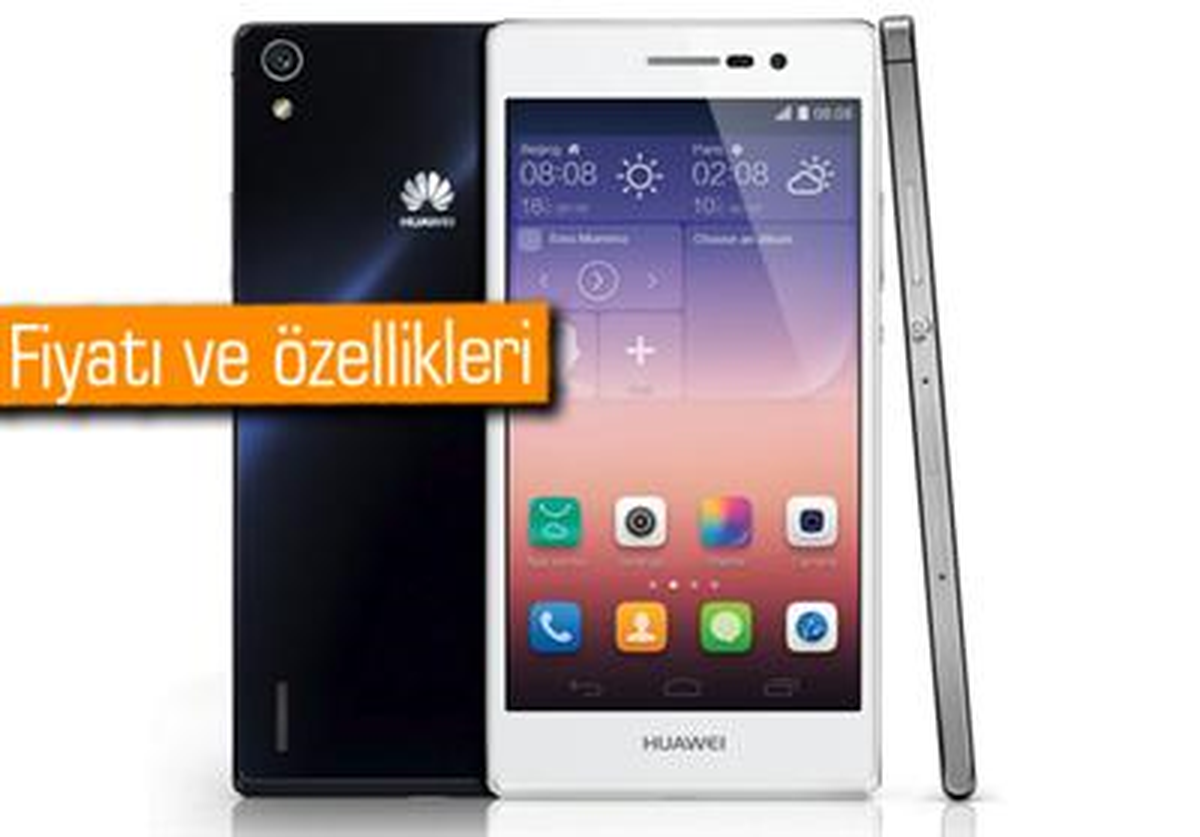 Zarif ve Şık Huawei Ascend P7 Duyuruldu