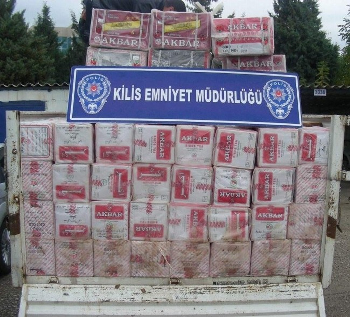 3 Ton 266 Kilo Kaçak Çay Ele Geçirildi