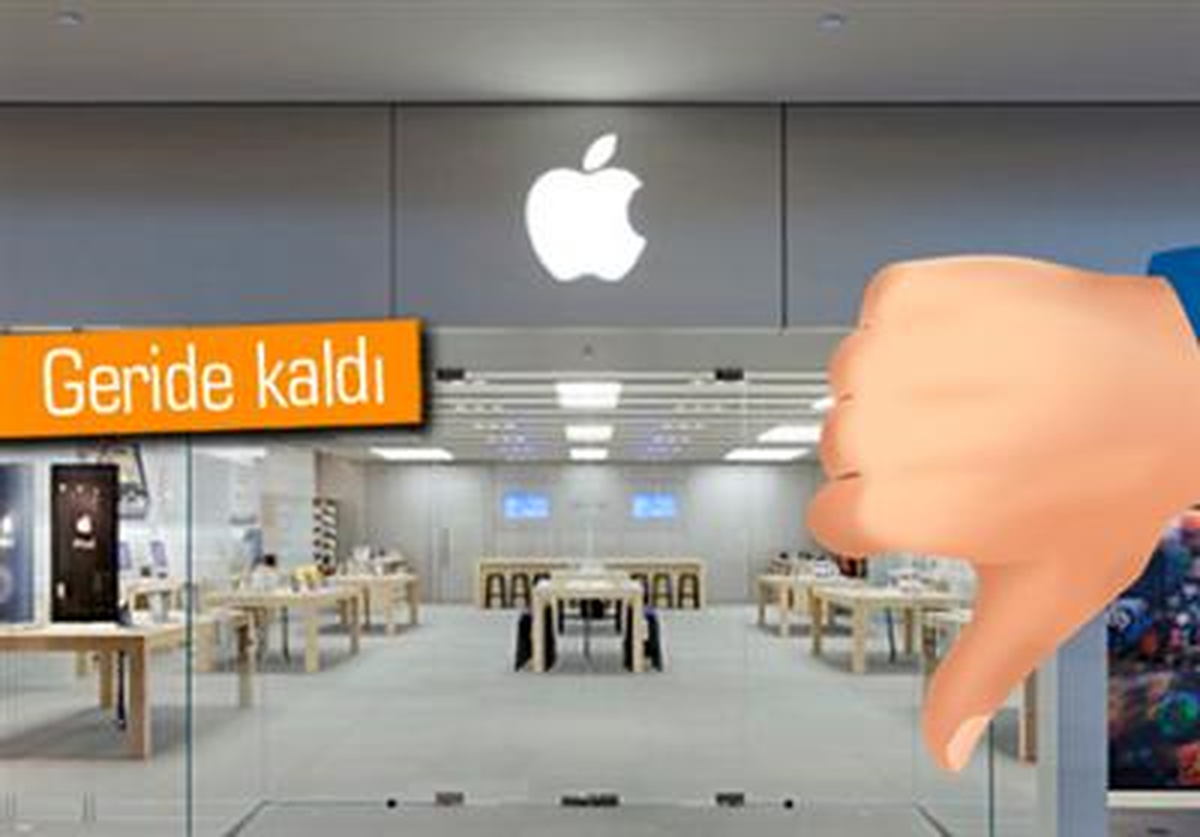 Apple Bir Sıra Geriye Düştü