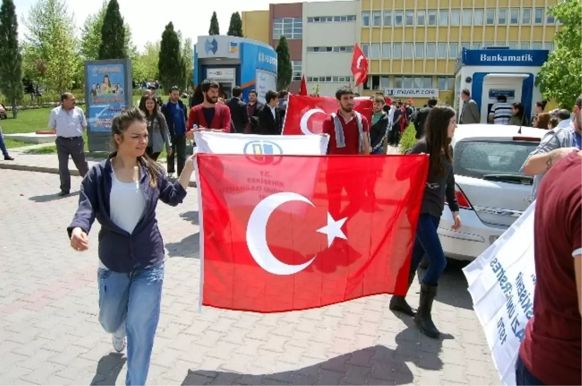 Esogü\'de Çıkan Olaylar Protesto Edildi