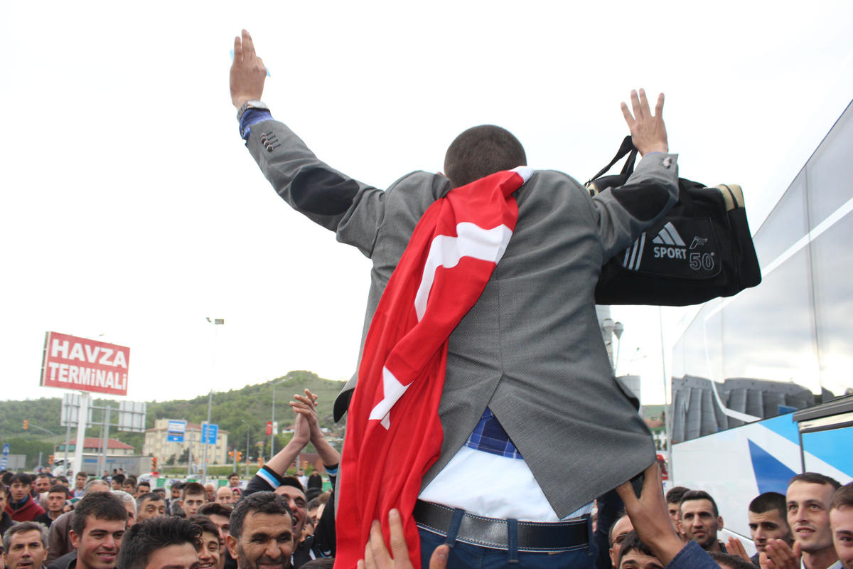 Havza\'da Asker Adayları Dualarla Uğurlandı
