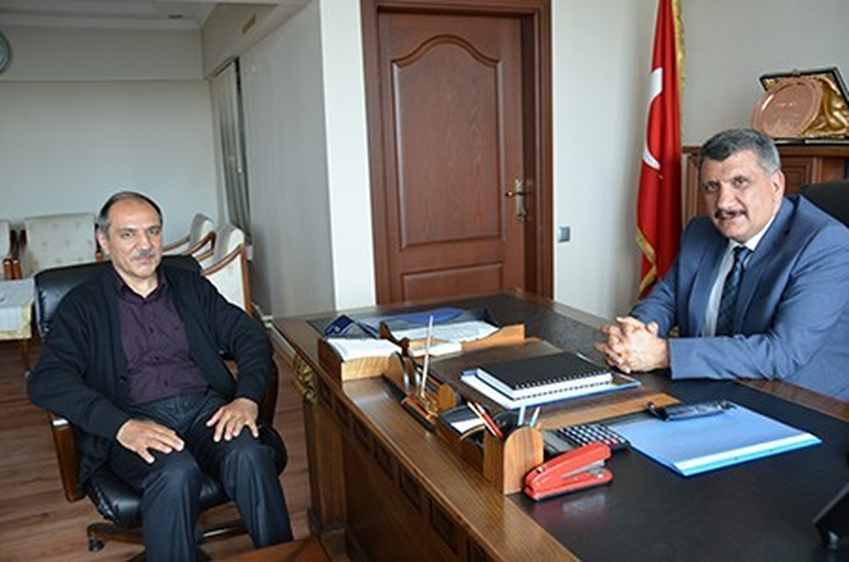 Malatya Eski Belediye Başkanı Yaşar Çerçi, Gürkan\'ı Ziyaret Etti