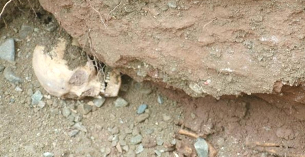 Muş'ta İnşaat Kazısında Kadın Kafatası Bulundu