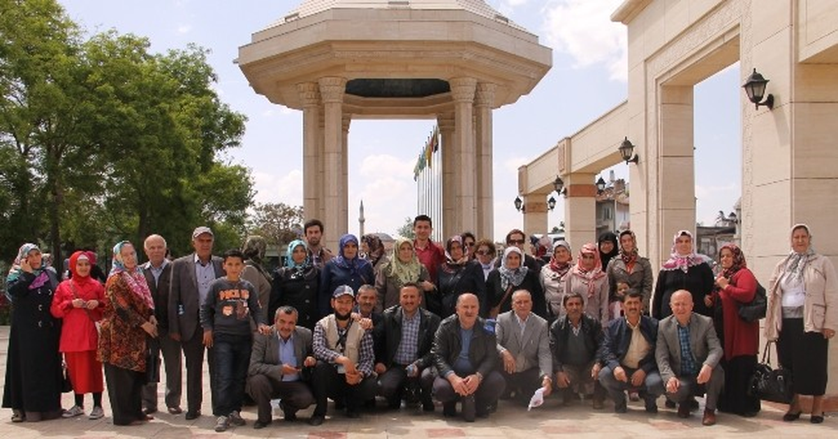 Şehit Aileleri Konya\'yı Gezdi