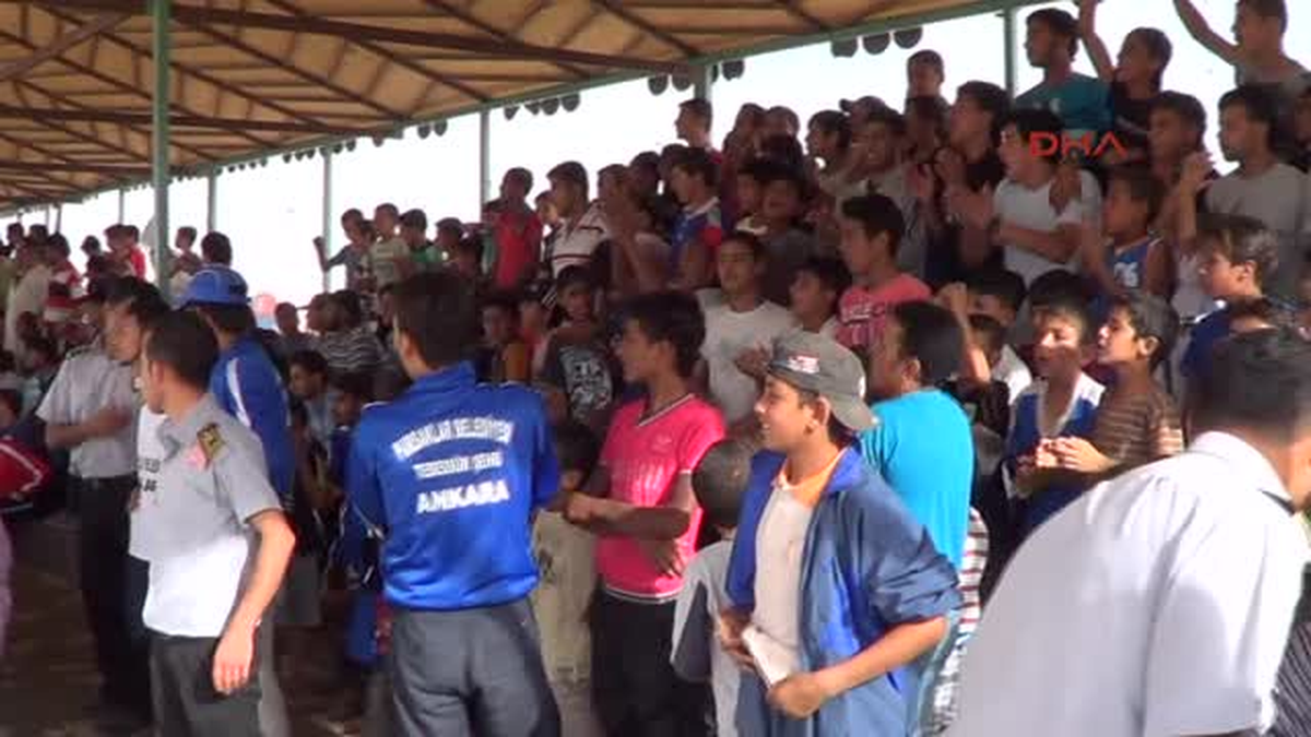 Suriyeliler Arasındaki Futbol Turnuvası Sona Erdi