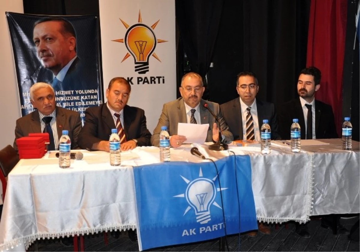 AK Parti Yerel Yönetimler ve İlçe Danışma Meclisi Toplantısı Yapıldı