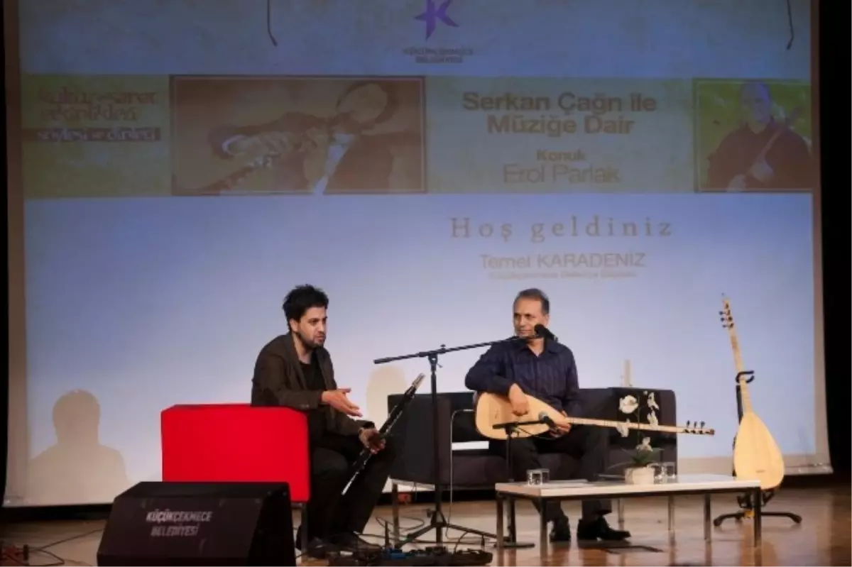 Bağlama Ustası Serkan Çağrı, Küçükçekmece\'de Müzik Anılarını Anlattı