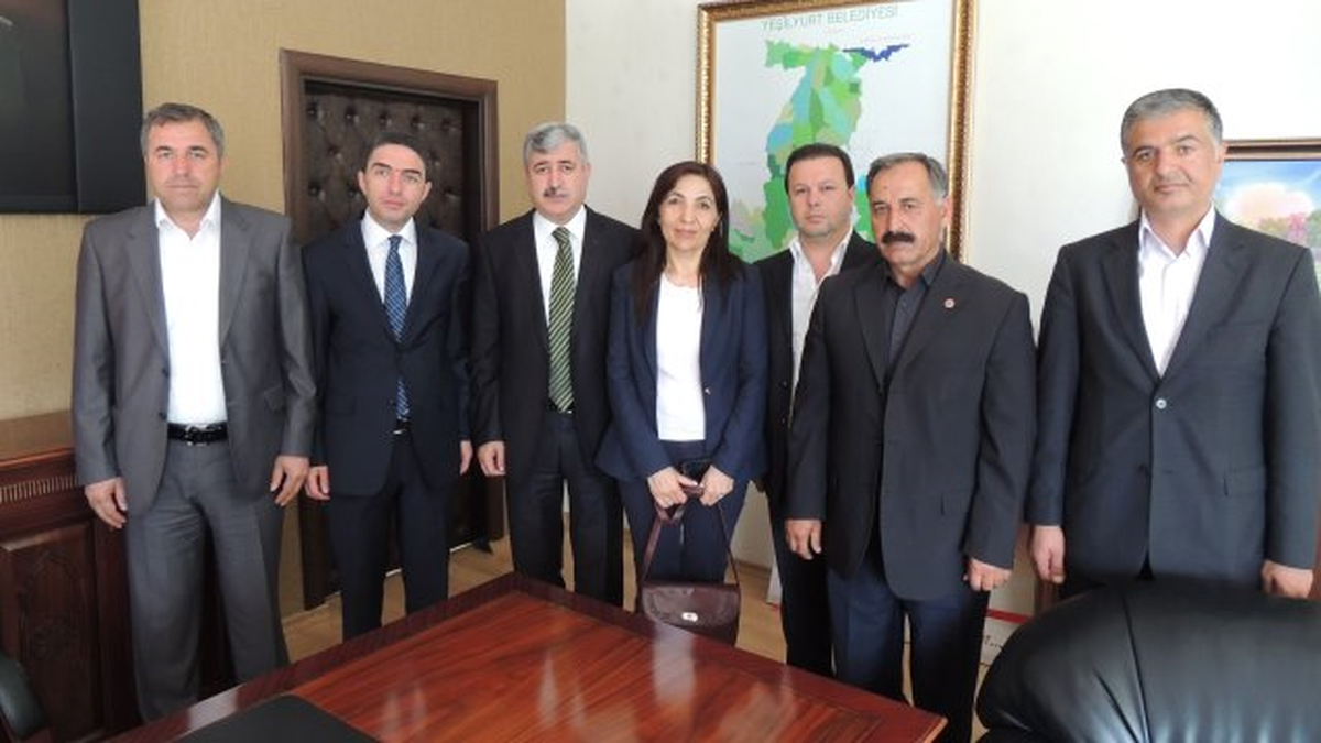CHP İl Başkanı Enver Kiraz\'dan Başkan Polat\'a Hayırlı Olsun Ziyareti